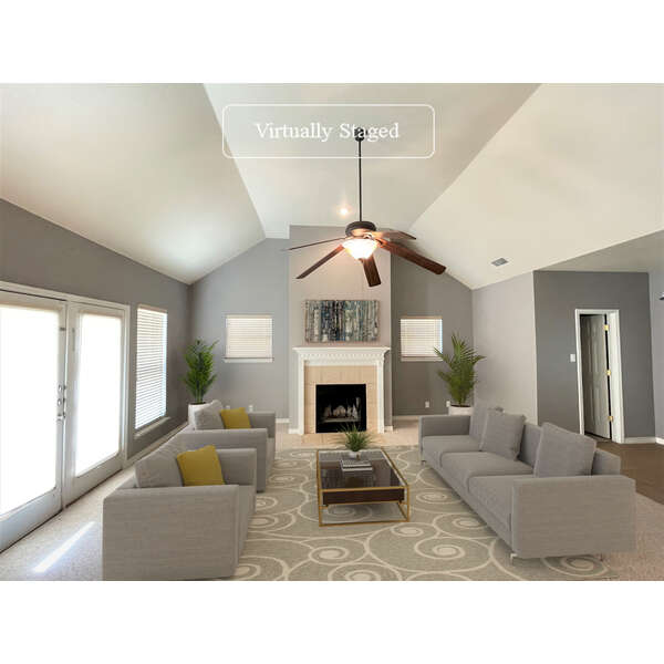 5300 Rimes Ranch - Virtually staged Living