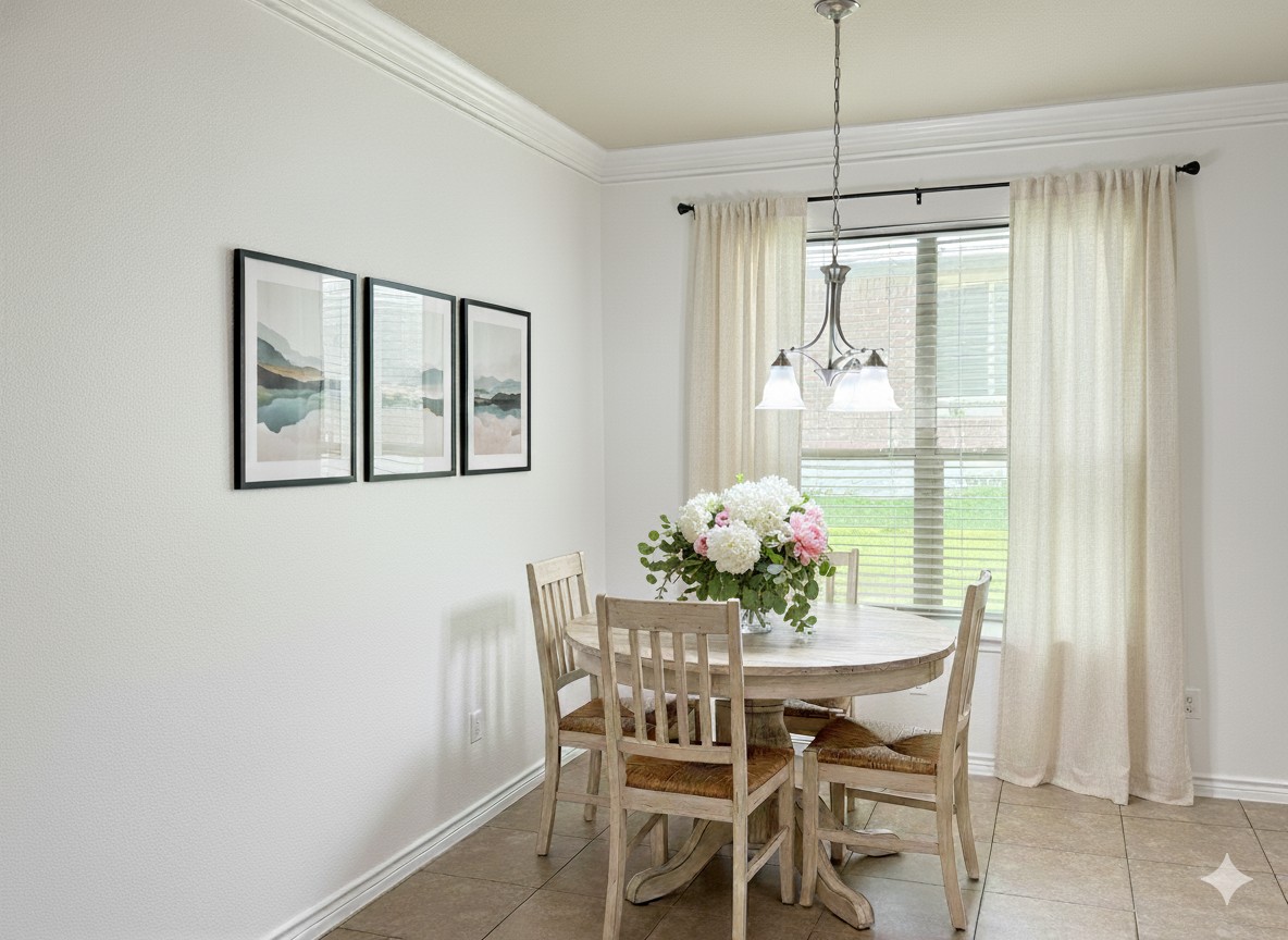 3312 Vineyard - Gemini Virtually Staged Breakfast area