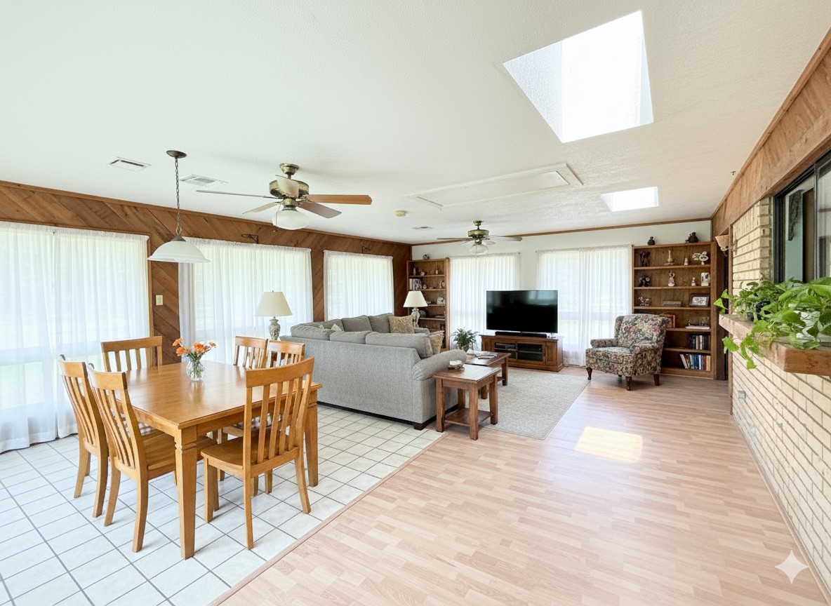 Genini Sun Room staging