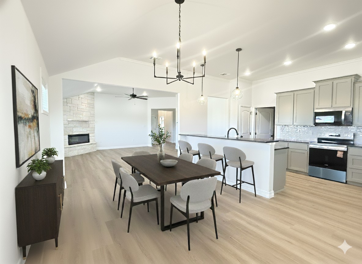 5302 Lassen - Gemini staged Dining room