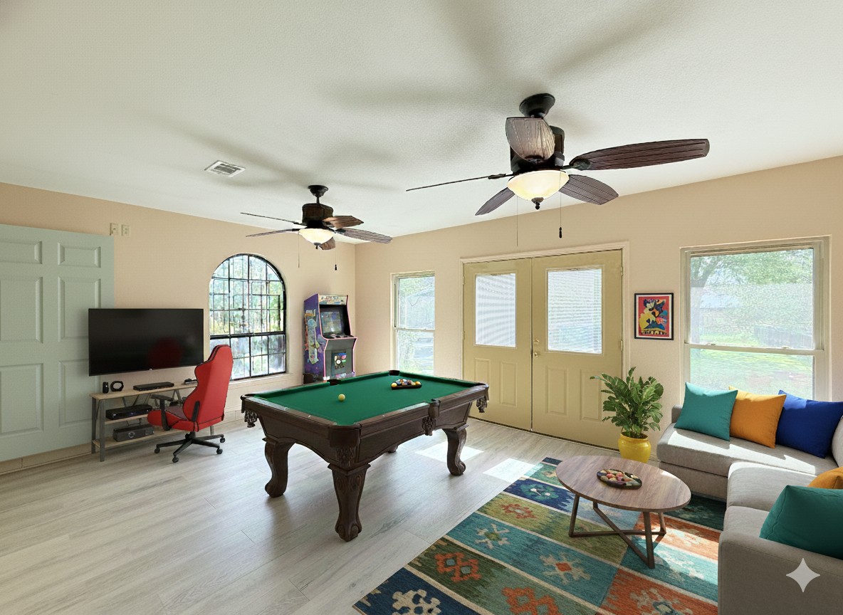 659 CR 4744 - Gemini staged Rec Room
