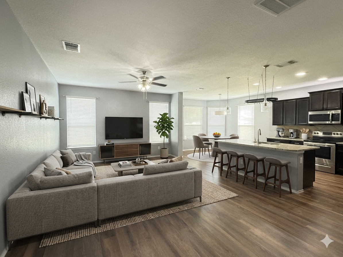 2431 Pintail - Virtually staged Living room 4445