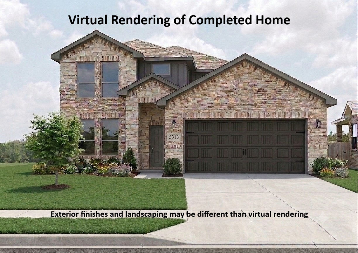 5318 Lassen - Gemini Virtual rendering of finished product with writing