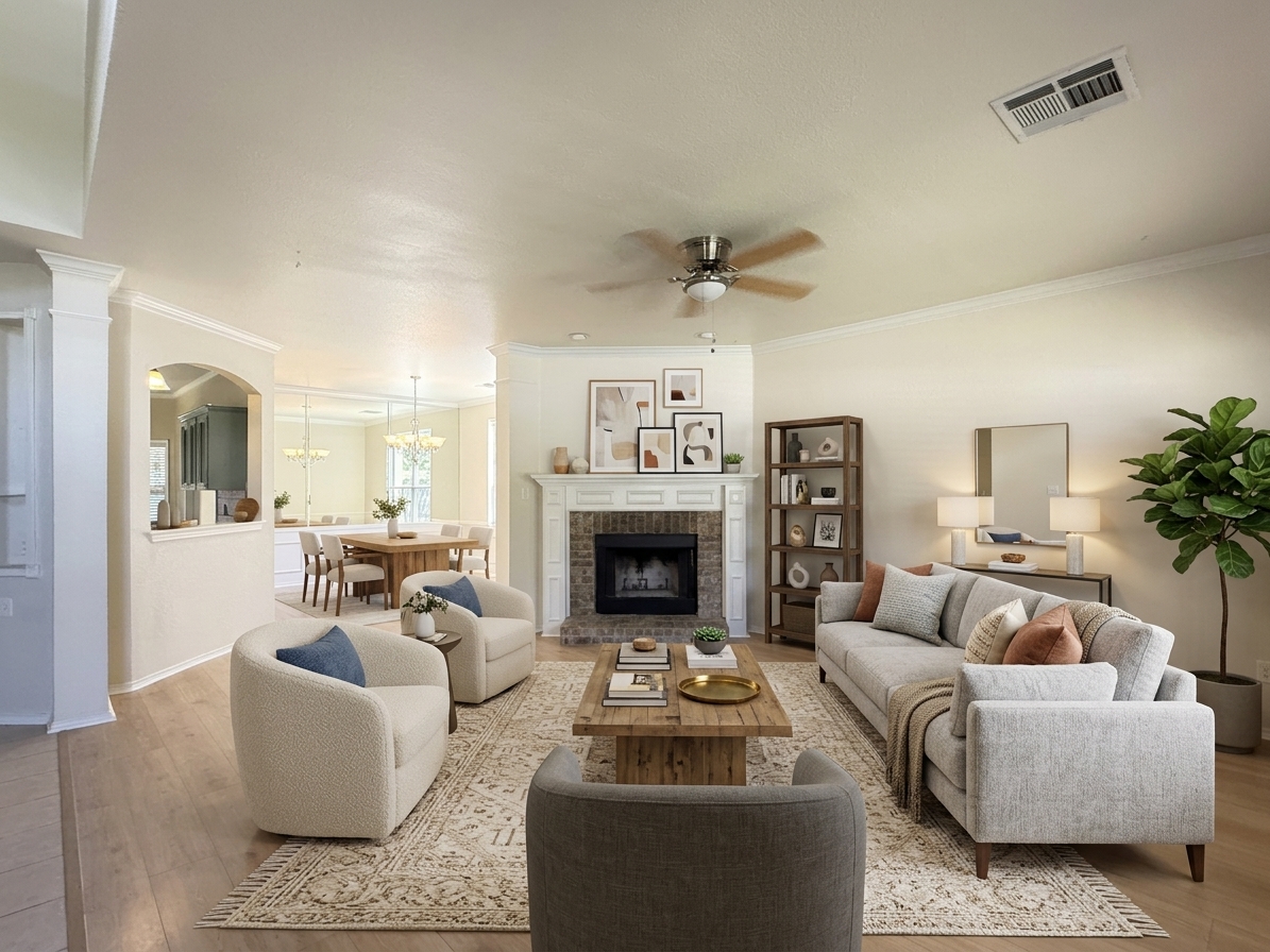 109 Mission - Gemini staged Living room 6038