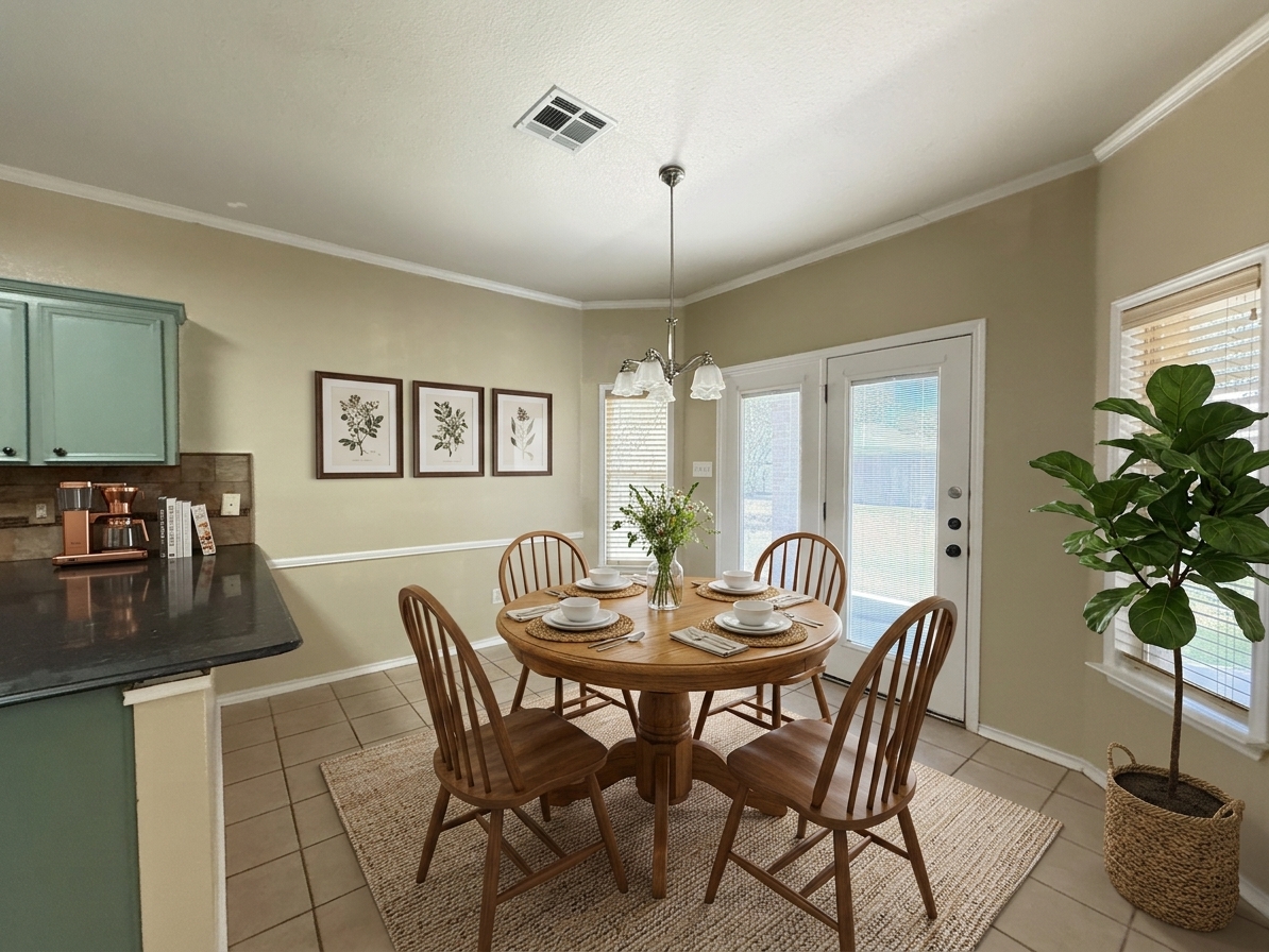 109 Mission - Gemini staged breakfast area 6040
