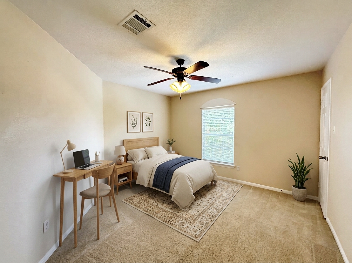 810 Red Fern - Gemini Staged Bedroom 6280